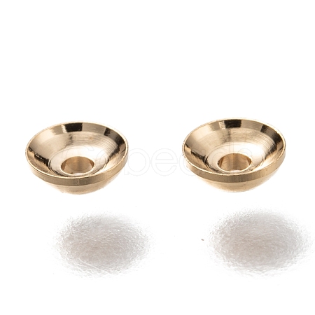 Brass Beads Caps KK-H759-37B-G-1