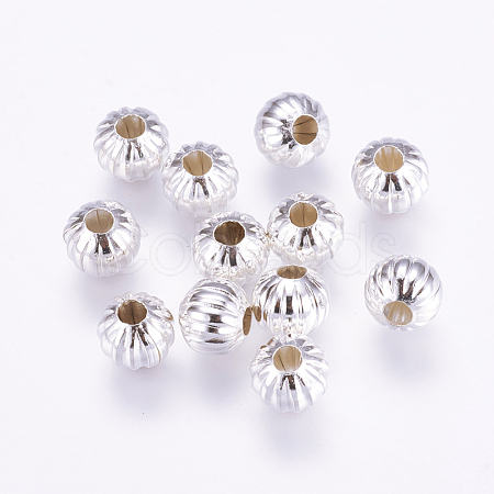 Iron Corrugated Beads E300Y-S-1