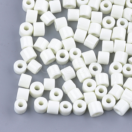 Opaque Glass Bugle Beads SEED-S023-02J-1