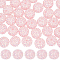 SUNNYCLUE 40Pcs Resin Rhinestone Beads, with Acrylic Round Beads Inside, for Bubblegum Jewelry, Pink, 20x18mm, Hole: 2~2.5mm