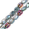 Electroplate Glass Beads Strands EGLA-N008-016-A04-1