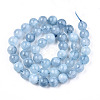 Natural Quartz Beads Strands G-T129-14-2