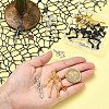 12Pcs 6 Styles Halloween Alloy Pendants Sets FIND-YW0006-25-5