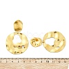 304 Stainless Steel Dangle Stud Earrings for Women EJEW-K268-13B-G-5