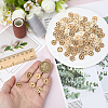100Pcs 2-Hole Coconut Buttons BUTT-CY0001-31-3