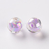 Transparent Acrylic Beads TACR-S152-15B-SS2114-2