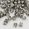 Tarnish Resistant 304 Stainless Steel Bead Tips X1-STAS-Q002-1-2