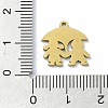 304 Stainless Steel Charms STAS-C097-32G-3