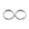 Non-Tarnish 304 Stainless Steel Split Key Rings STAS-Q314-02A-P-1