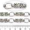 304 Stainless Steel knot with Oval Link Chains CHS-S012-06P-3