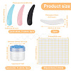 Plastic Facial Mask Stick Cosmetic Spatula Scoop & Bottle DIY-CW0001-28-3