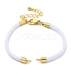 Nylon Cords Bracelet Makings Fit for Connector Charms AJEW-P116-02G-17-1
