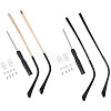4Pcs 2 Colors Alloy Eyeglasses Arm FIND-GF0004-29-1