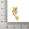 Brass Enamel Pendants KK-B148-12G-01-4