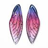 Transparent Epoxy Resin Big Pendants RESI-T046-01E-2