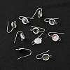 304 Stainless Steel Earring Hooks STAS-F271-01A-S-1