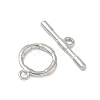 Brass Toggle Clasps KK-CBAFC6C-07D-P-3