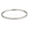 Tarnish Resistant 304 Stainless Steel Bangles BJEW-E277-42A-P-1