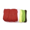 Christmas Theme Stocking Brooch Cactus Needle Felting Kit DIY-K055-03-3