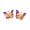 Alloy Enamel Pendants ENAM-S115-146C-1