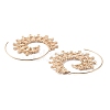 Alloy Spiral Vortex Dangle Earrings for Women EJEW-WH0011-49KCG-06-2