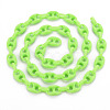 Handmade Opaque Acrylic Coffee Bean Chains CHAC-ZX0001-01G-2