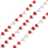 Handmade Glass Beaded Chains CHS-P016-46G-08-1