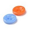 Acrylic Sewing Buttons for Clothes Design X-BUTT-E083-F-M-3