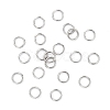 Brass Split Rings KK-E647-10P-6mm-3