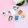 Christmas Stamp Resin Cabochons XMAS-PW0001-220-2