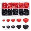 1 Box Flat Triangle Plastic Craft Noses Cabochons Set DOLL-GO0001-04B-1