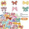 4 Sets PVC Plastic Decorative Sticker Labels DIY-SP0005-31B-2