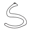 304 Stainless Steel Cable Chain Necklaces STAS-L164C-01B-4