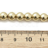 Electroplated Synthetic Magnetic Hematite Beads Strands G-L613-F01-01A-4