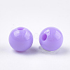 Opaque Plastic Beads KY-T005-6mm-624-2