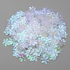 Rainbow Iridescent PVC Paillette/Sequins Beads KY-WH0046-100C-2