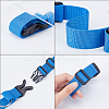 4Pcs 4 Style Nylon Adjustable Add-A-Bag Luggage Strap & Polyester Luggage Straps FIND-PH0007-06-6