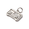 Brass Micro Pave Cubic Zirconia Pendants KK-P308-35P-2