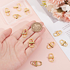 10Pcs Adjustable Zinc Alloy Clip Buckles for Bag Chain Strap FIND-UN0003-76-2