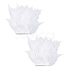 Rooster Feather Trim Clothing Cuffs Decoration LS-AJEW-WH0696-197B-1