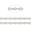Non-Tarnish 3.28 Feet 304 Stainless Steel Cable Chains X-CHS-F001-03P-1
