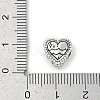 925 Sterling Silver European Beads STER-R005-02AS-11-3