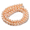 Natural Cultured Freshwater Pearl Beads Strands PEAR-E018-27-2