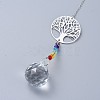 Crystals Chandelier Suncatchers Prisms Chakra Hanging Pendant AJEW-I040-12P-5