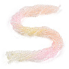 Transparent Glass Beads Strands GLAA-E036-07B-1