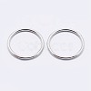 Sterling Silver Closed Jump Rings STER-F036-03P-0.5x3-2
