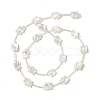 Natural White Shell Mother of Pearl Shell Beads BSHE-B005-11-2