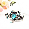 Alloy Rhinestone Claw Hair Clips LS-PW-WG1CC66-03-1