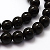 Natural Golden Sheen Obsidian Beads Strands G-F364-08-4mm-3