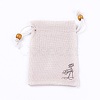 Burlap Packing Pouches ABAG-L006-B-03-1